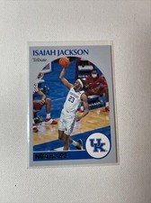 2021-22 Panini Chronicles Draft Picks Isaiah Jackson Tribute  GREEN Parallel RC
