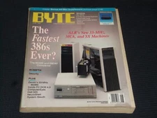 1989 JUNE BYTE MAGAZINE - FASTEST 386S EVER? COMPUTERS TECH - L 20881