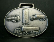 AMKO DOVER CRYOGENIC Gas Train  Truck  Semi Tanker Advertising Pocket Watch Fob