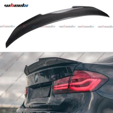 Carbon Fiber For BMW F30 F80 335i 328i PSM Style Rear Trunk Spoiler Wing Lip USA