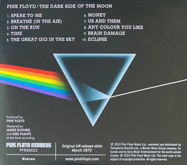 The Dark Side of the Moon-50th Anniversary Box Set by Pink Floyd