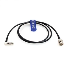 SDI Cable HD Micro BNC Right Angle to BNC for Blackmagic Video Assist 5" Monitor
