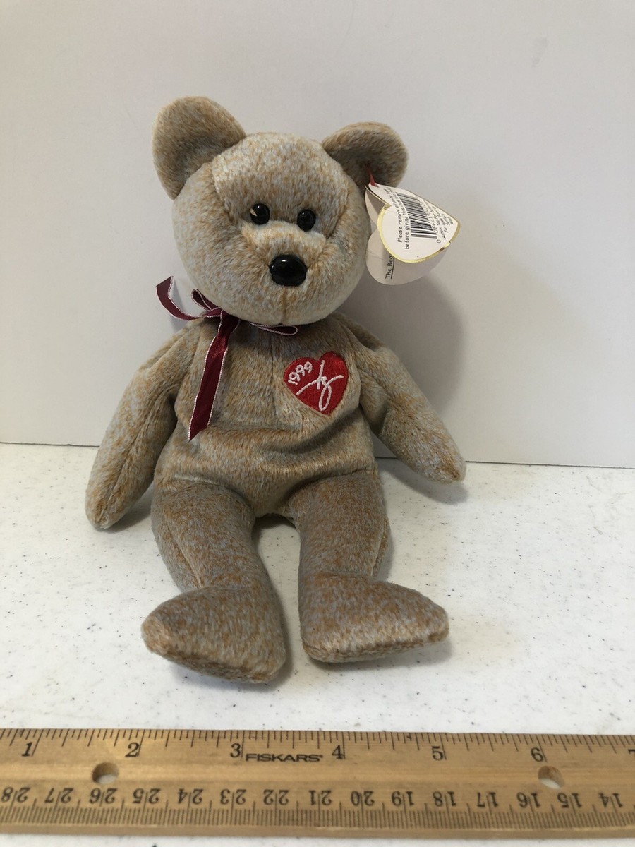 Ty Beanie Babies 1999 Signature Bear 9