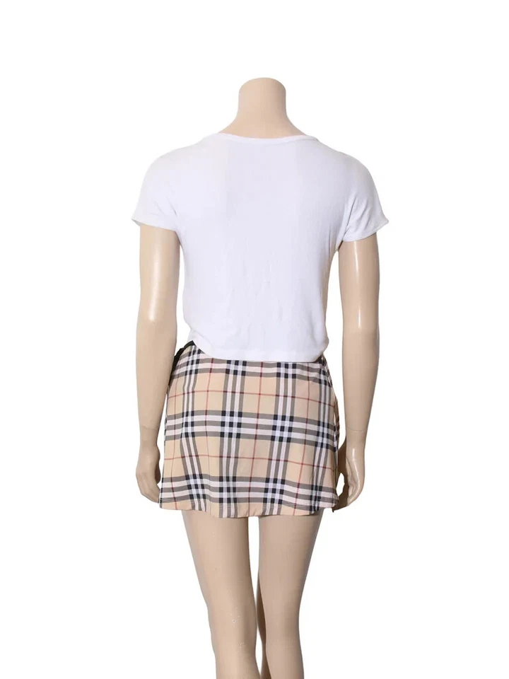 BURBERRY чек печать купальный костюм прикрытие юбка (размер M) - Изображение 3 из 3