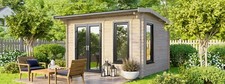 44mmCabin | Power Apex Log Cabins | Large Timber Cabins | Sizes 12x8 up to 14x14