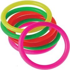 Rhode Island Novelty's - Dozen Plastic Rings - 12 Pieces per Unit - Ages 3+