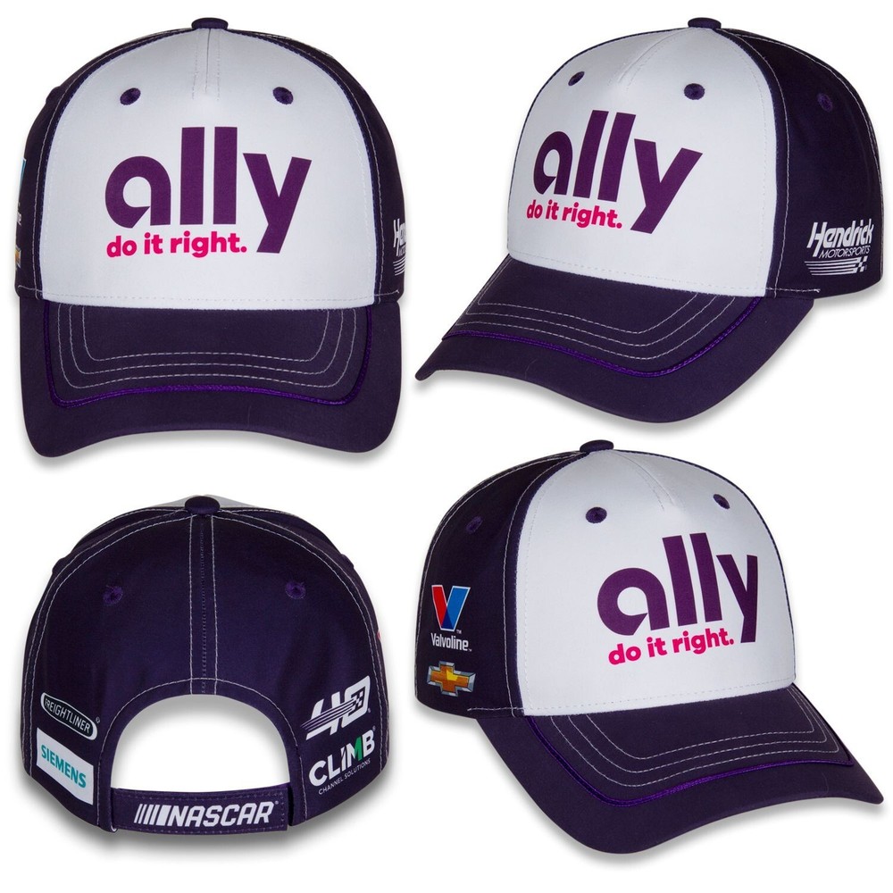 Alex Bowman 2024 Checkered Flag Sports #48 Ally Uniform Hat