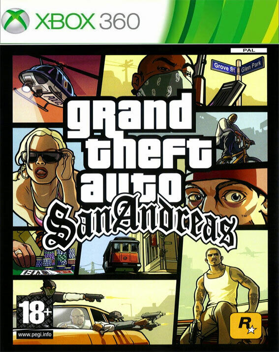 GTA V - Xbox 360 - Sebo dos Games - 10 anos!