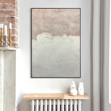 Simple Abstract Handmade Painting Northern European Modern Luxury Villa Painting