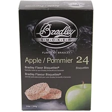 Bradley Smoker BTAP24 BTAP24-Flavor Bisquettes-Apple 24Pk, One Size, Multi