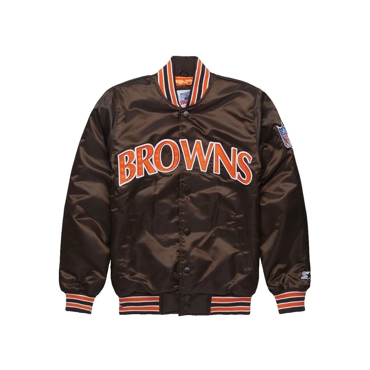 Starter Marrón abrigos, chaquetas y chalecos para hombres