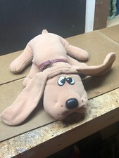 Tonka Pound Puppies solid tan vintage 1985 stuffed toy 18" plush