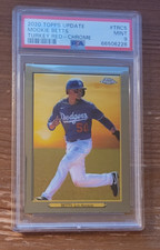 2020 Topps Update Turkey Red Chrome Mookie Betts #TRC5 PSA 9