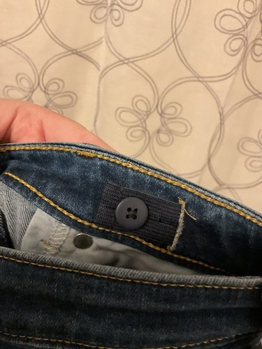 Cat & Jack girls high-rise skinny adjustable waist Blue Jeans size 10 - Picture 5 of 5