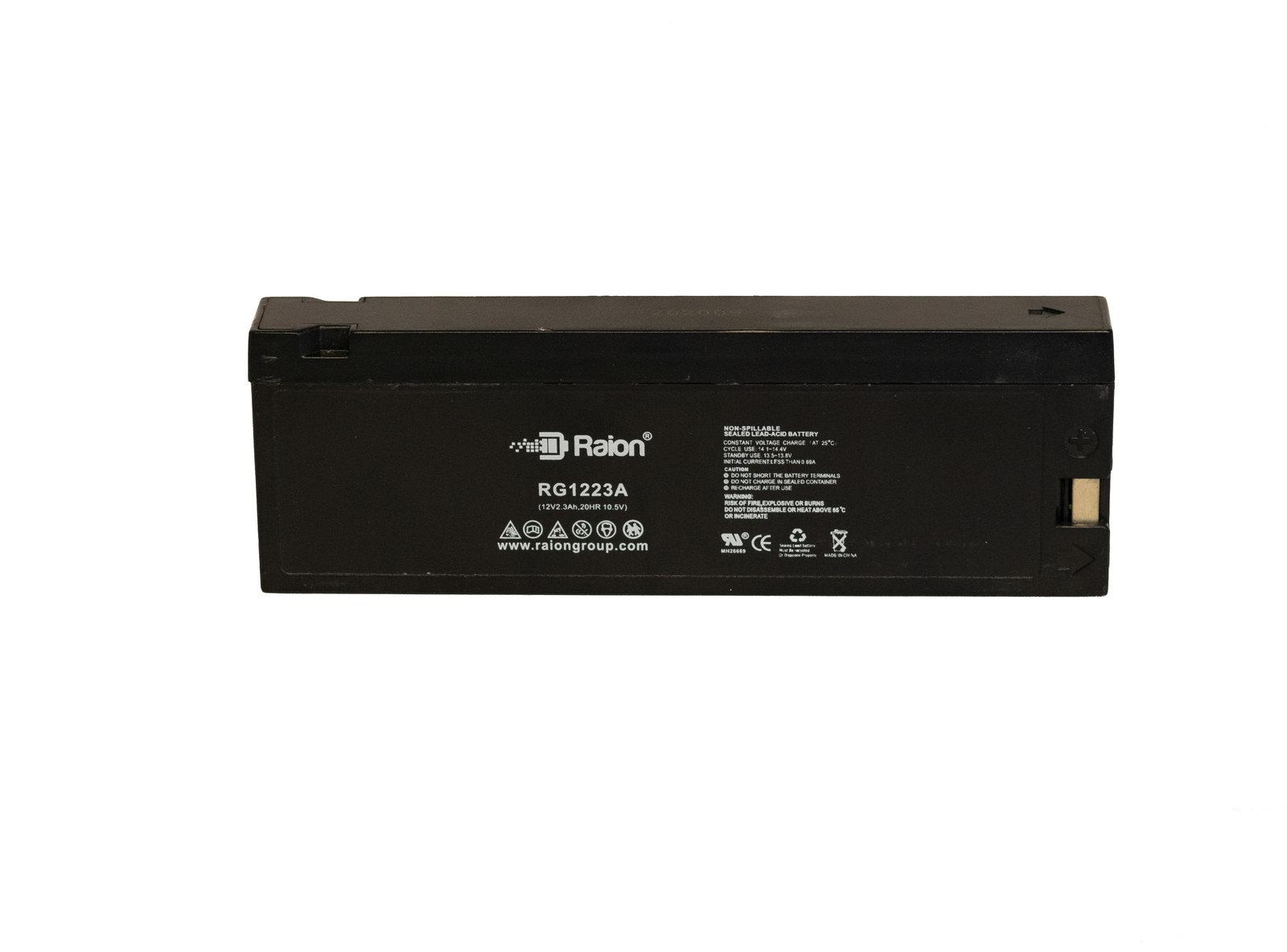 Raion Power 12V 2.3Ah Camcorder Battery For Panasonic PV-BP80/88