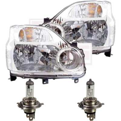 Scheinwerfer Set für Nissan X-Trail T31 Bj. 06/07-07/10 H4 inkl. PHILIPS Lampen