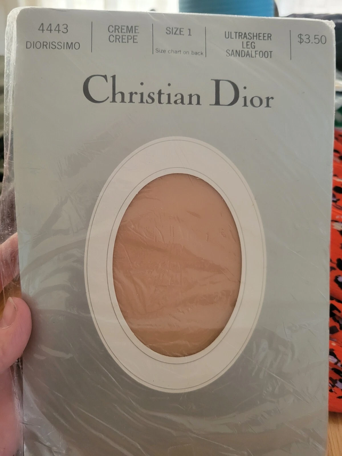 Pantalon Christian Dior taille 1 ultra pur pied de sandale Diorissimo vintage NEUF