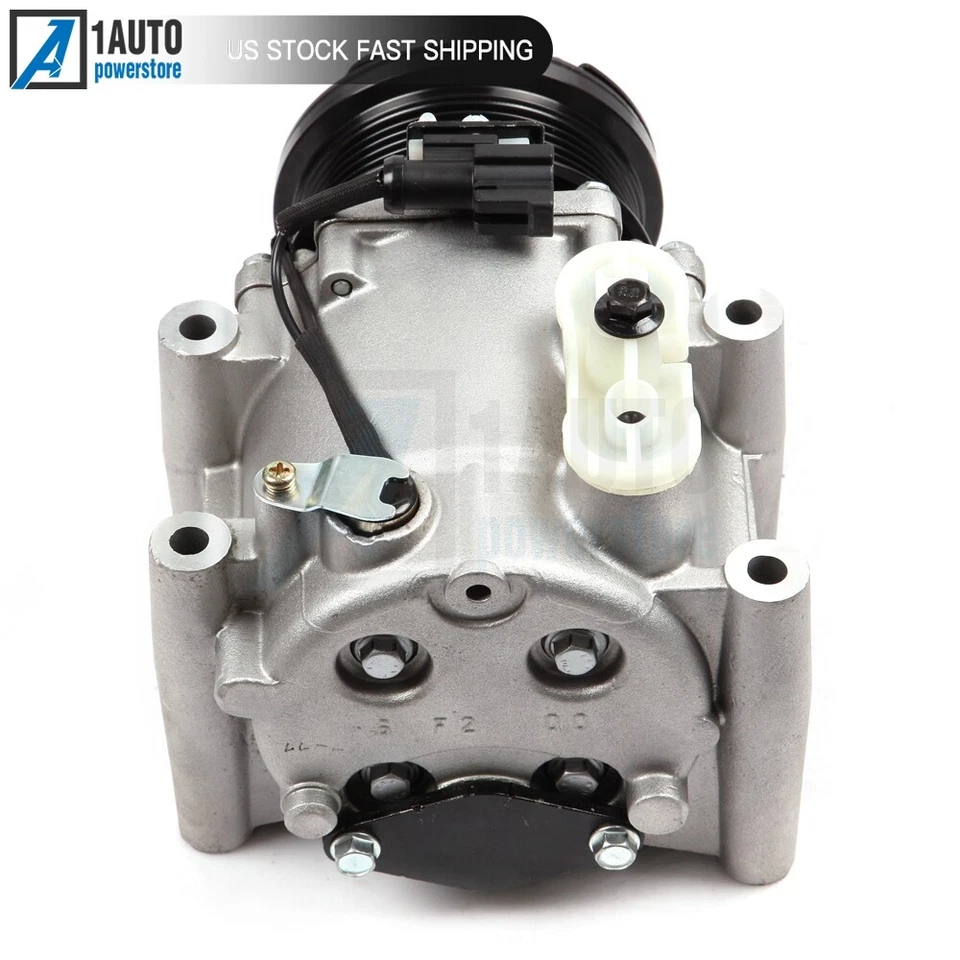 A/C AC Compressor With Clutch For 2000-2008 Jaguar S-Type X-Type Lincoln LS 3.0L - Image 4 of 4