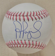 St. Louis Cardinals Albert Pujols Signed MLB Baseball Beckett Witness Imperfect