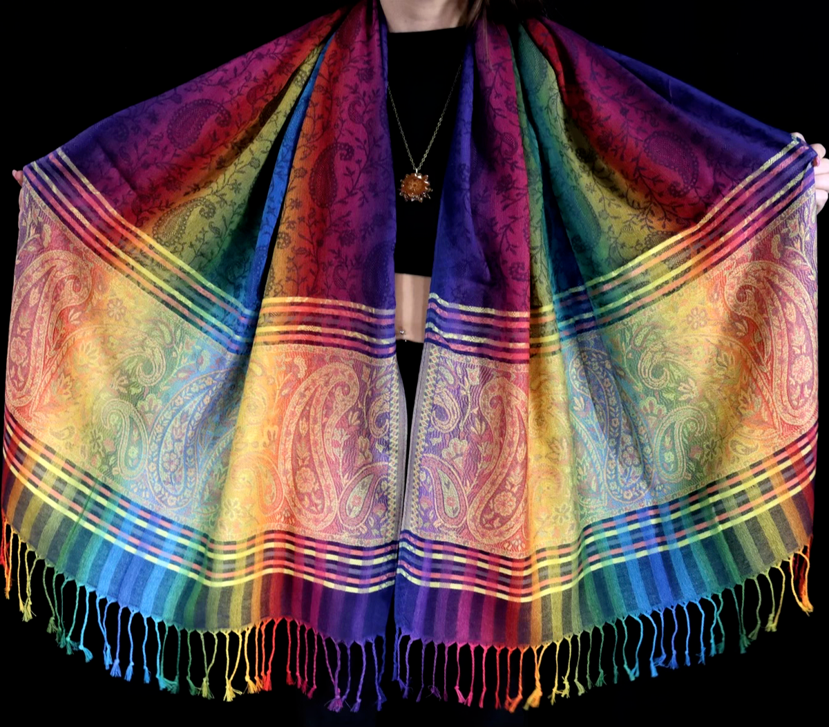 美品 希少 RUDE GALLERY paisley scarf 美品 希少 RUDE GALLERY