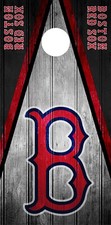 SINGLE Boston Red Sox Cornhole Wrap Skin Game Board Decal Vintage Vinyl DT131