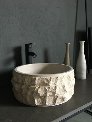 Lavabo de piedra natural