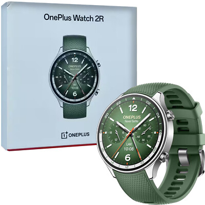 OnePlus Watch 2R Forest Green 32GB 2GB WIFI Bluetooth NEW
