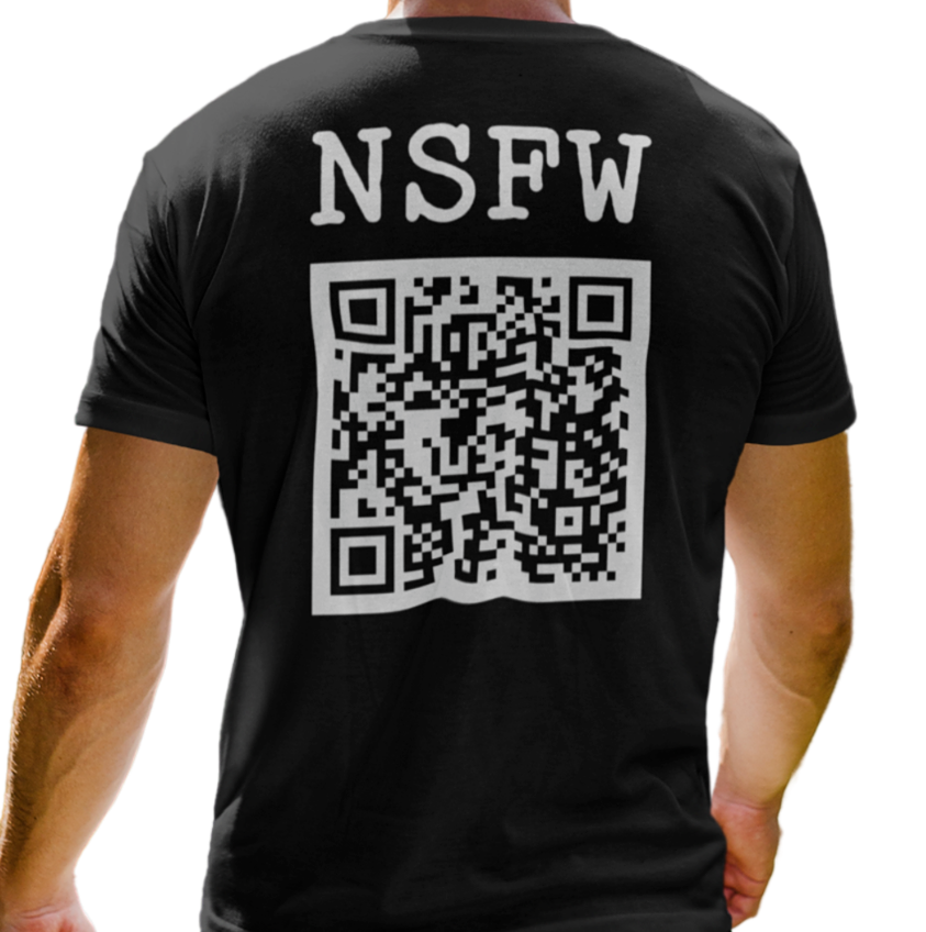 rick roll  link qr code Essential T-Shirt for Sale by