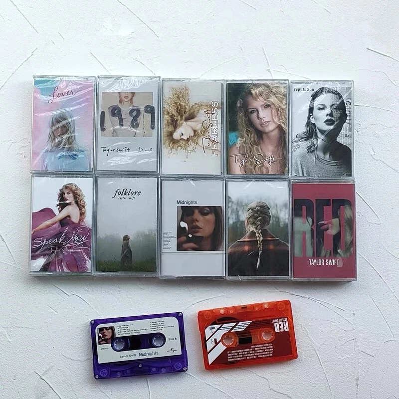 Taylor Swift - 1989/Lover/Midnights/Evermore/Folkore TS. Album Cassette Tapes - Bild 2 von 4