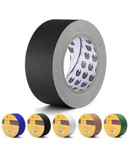 Gaffers Tape Matte Black Gaff Tape Waterproof, No Residue, Nonreflective