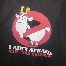 I aint afraid of no Goat”T-Shirt 5XL Bill Murray Chicago Cubs Baseball Black