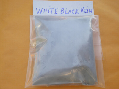 POWDER JIG PAINT, 2 OZ. BAG, WHITE/BLACK VEIN (GLOSS)