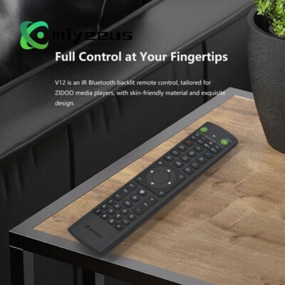 Zidoo V12 Infrared Bluetooth Remote Control for Zidoo Z9S Z9X Z10 X20 X20pro