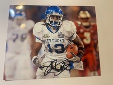 Kentucky Wildcats STEVIE JOHNSON Signed 8x10 Photo