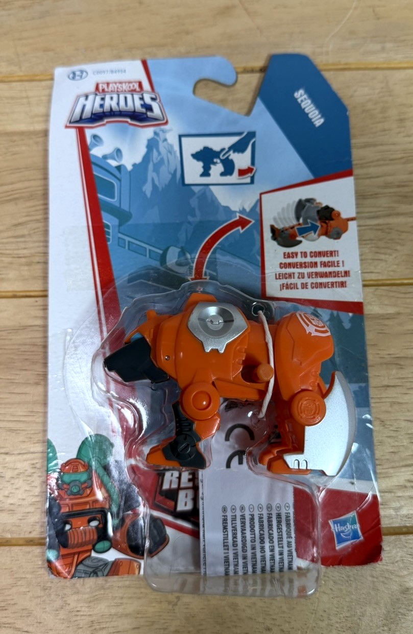 Transformers Rescue Bots Sequoia Action Figure Playskool Heroes Vary Rare NEW