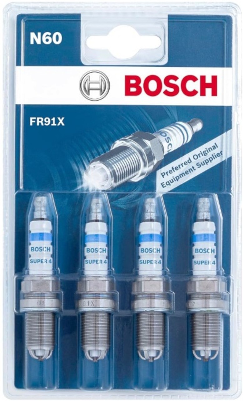 BOSCH Spark Plug SET x4 pcs 0242222804