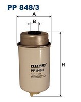 Filtron Kraftstofffilter U.A. FüR Ford, LDV