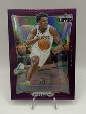2023-24 Panini Prizm Deca - Kobe Brown Purple Prizm /99 #292 Rookie LA Clippers