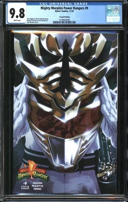 Mighty Morphin Power Rangers (2016) # 9 Second Printing CGC 9.8 NM/MT