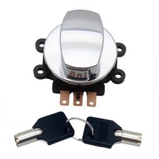 Ignition Switch Lock with 2 Keys Compatible with Harley-Davidson Road King