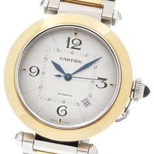 CARTIER PASHA DE CARTIER W2PA0009 41mm SS/K18YG Automatic Date #C046 7