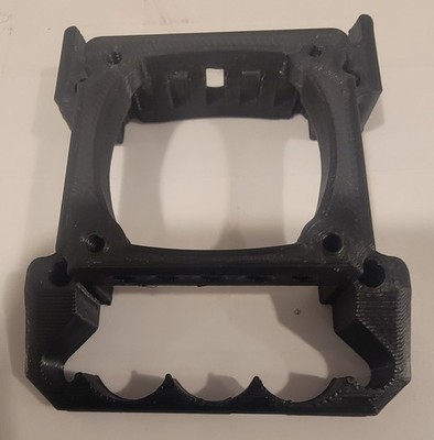 WFO Racing Max 6 Fan Shroud X2 Black