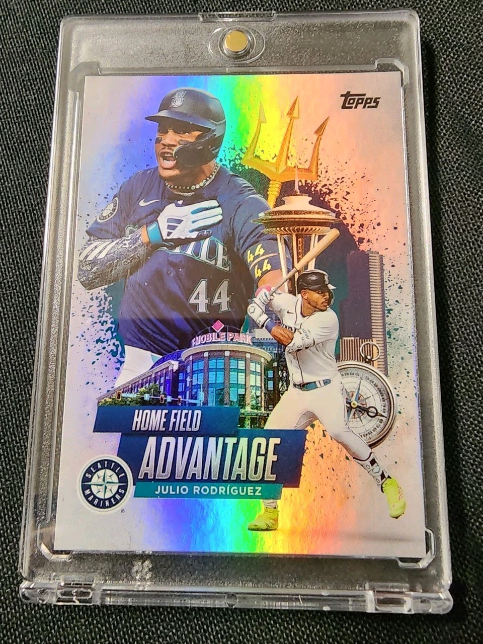 2025 Topps Series 1 - Julio Rodriguez Home Field Advantage Case Hit #HA-3
