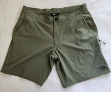 The North Face Mens 40 9" Rolling Sun Packable Shorts Olive Hiking Gorp Fishing