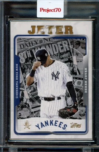 2021 Topps Project 70 Card #763 Derek Jeter The Shoe Surgeon Artist Proof AP /51