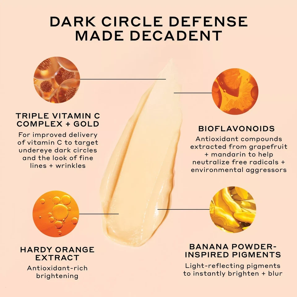 OLE HENRIKSEN 香蕉亮眼霜 0.5 液量盎司 15 毫升正装新品 — 第 3/3 张图片