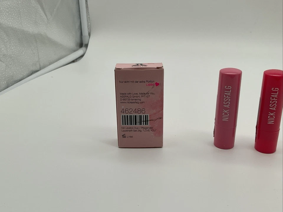 Nick Assfalg Lipstick Duo 2tlg. "Love You“ - Bild 2 von 4