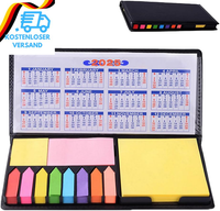 Haftnotizen Set, Selbstklebende Haftnotizen Bunte Klebezettel Page Marker Sticky