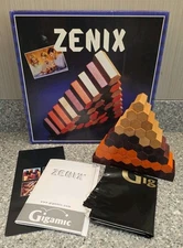 Zenix Board Game Premium Wooden Don't Lose Contact 2000 Gigamic Complete