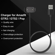 USB Charging Cable Smartwatch Charger Adapter for Amazfit GTR2 / GTS2 / Pop